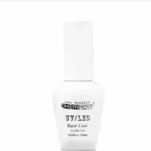Base Coat Cherimoya De 15 Ml Para Semipermanente Excelente