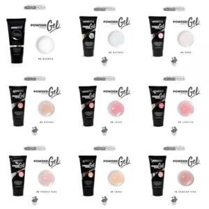 Acrigel Polygel Powder Gel Cherimoya 50ml Todos los Colores Excelente