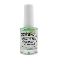 Esmalte Base Para Uñas Con Vitamina E Cherimoya 10 Ml Excelente