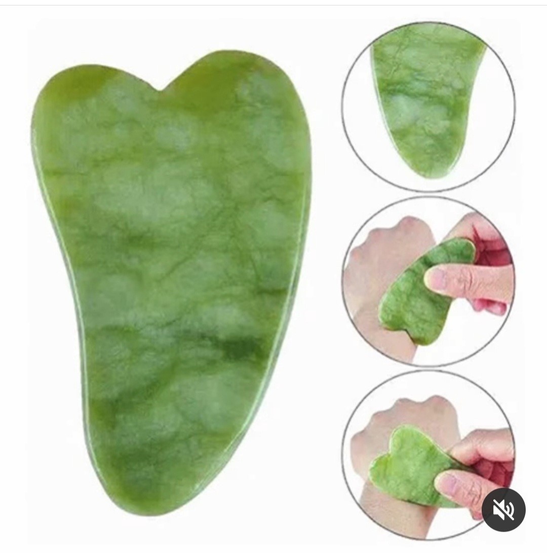 Piedra Guasha Facial Masajes Anti Age Reafirmante Rostro