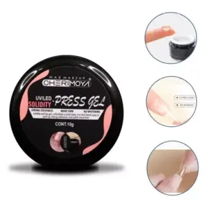 Gel Sólido Para Soft Gel Uv/led Press Gel 10g Cherimoya Exce