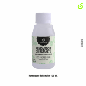 Removedor X 120ml Uñas Esculpidas, Gel , Semis Cherimoya