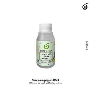 Solución Podwer Gel 120ml Para Polygel Cherimoya Excelente