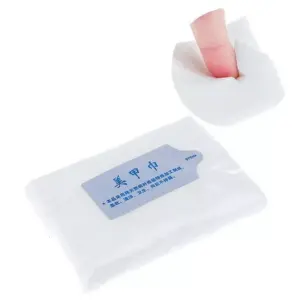 10 Wipes De Celulosa 1000 Unidades P-manicuria No Larga Pelusa