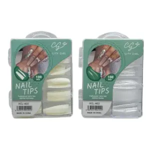 TIPS LARGO COFFIN CON SONISA CITY GIRL CRISTAL100PCS XCL-402