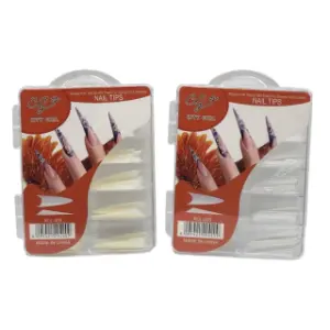 TIPS MEDIANO STILETTO CON SONRISA CITY GIRL 100PCS XCL-420