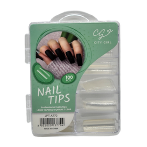 TIPS LARGO CLASICO CITY GIRL CRISTAL 100PCS JPT-A770