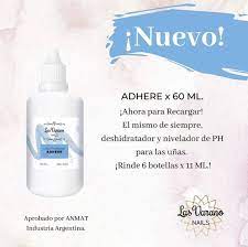 Adhere Las Varano X 60ml Nuevo Manicuria Calidad