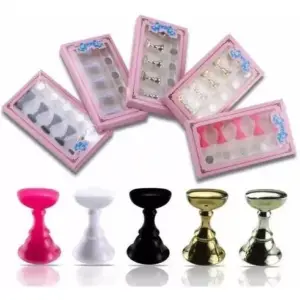 Apoya Tips Ajedrez Exhibidores Decoracion Nail Colores Varios