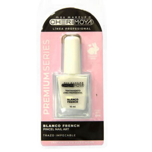 Blanco French Con Pincel Nails Art Premium 10ml Cherimoya