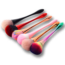 Cepillo Brocha Multicolor Para Manicuria Y Maquillaje Excelente
