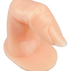 5 Dedos De Práctica Con Uña Manicura Excelente Calidad