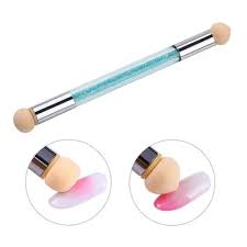 Pincel Doble Esponja Para Degrade Baby Boomer Decoración