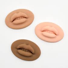 Labios 5d De Silicona Para Practica De Maquillaje Excelente Modelos Europeos Blanco y Moreno