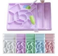 Paleta Mezcladora Para Esmaltes Para Uñas Y Manicuria