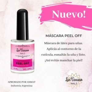 Peel Off - Latex Líquido Protector Bordes Uñas Las Varano