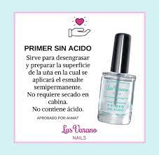 Primer Sin Ácido Uñas Esculpidas Semipermanente Gel Las Varano 11ml