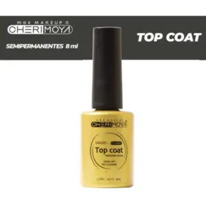 Top Coat X 8 Ml Uv/led Cherimoya Manicuria Esculpidas