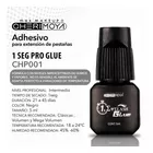 Adhesivo Extensión De Pestaña 5ml Cherimoya Pro Glue Premium Color Negro 1 Segundo Pro - Imagen 2