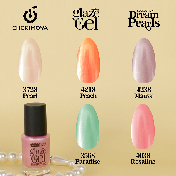 Glaze Gel 11ml (Esmalte Común para uñas Efecto Gel) Cherimoya - Imagen 3