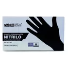 Guantes Cherimoya Negros Nitrilo Caja X 100 Unidades