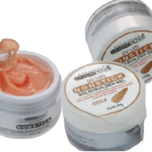 Gel De Construcción Solidos Nonstick x 28gr. Cherimoya Nuevos Colores