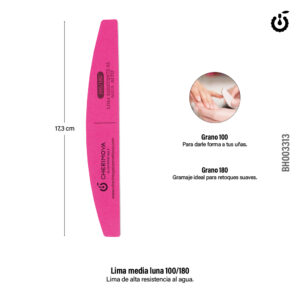 3 Limas Resistente Al Agua Cherimoya 100/180 Media Luna Rosa